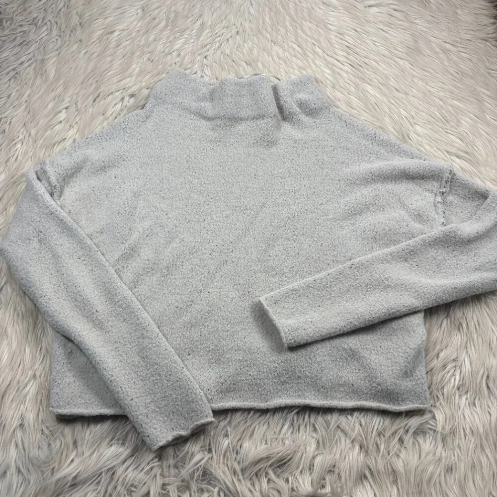 Free People San Vincente Pullover in Silver‎ Sapphire